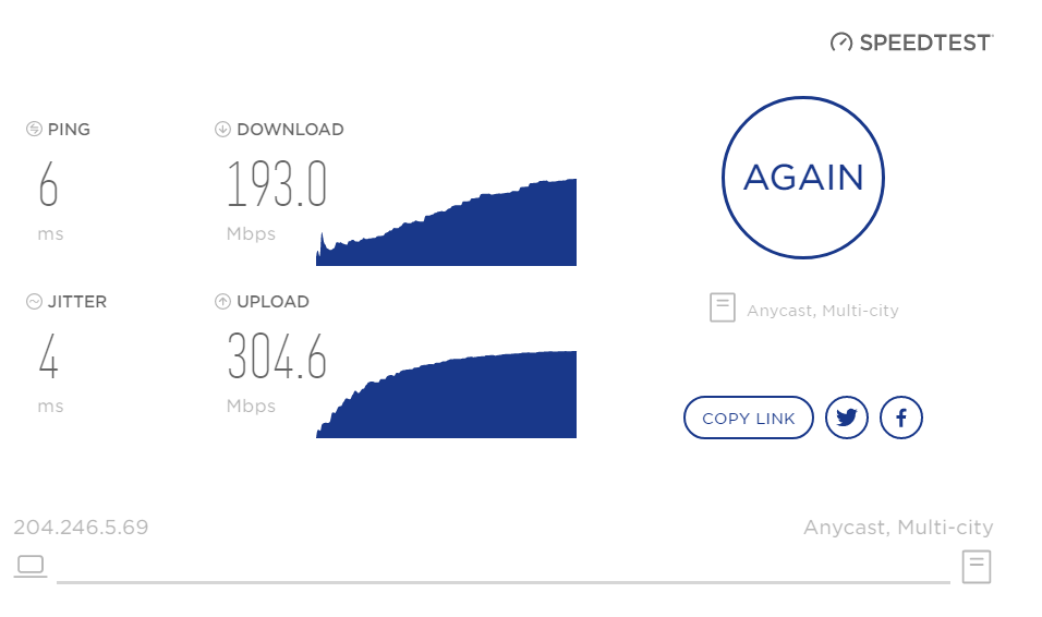 Speed Test