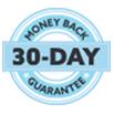 30 Day Money Back Guarantee badge