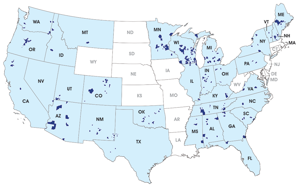 Tds Internet Coverage Map Company Profile | Tds