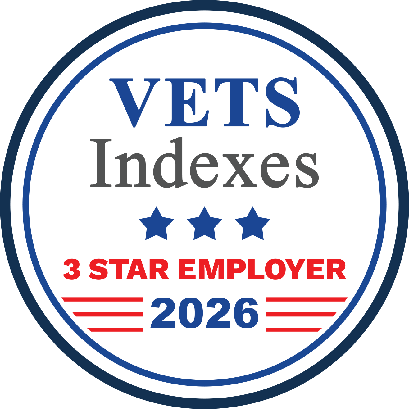 Vets Indexes Recognized Employer 2026