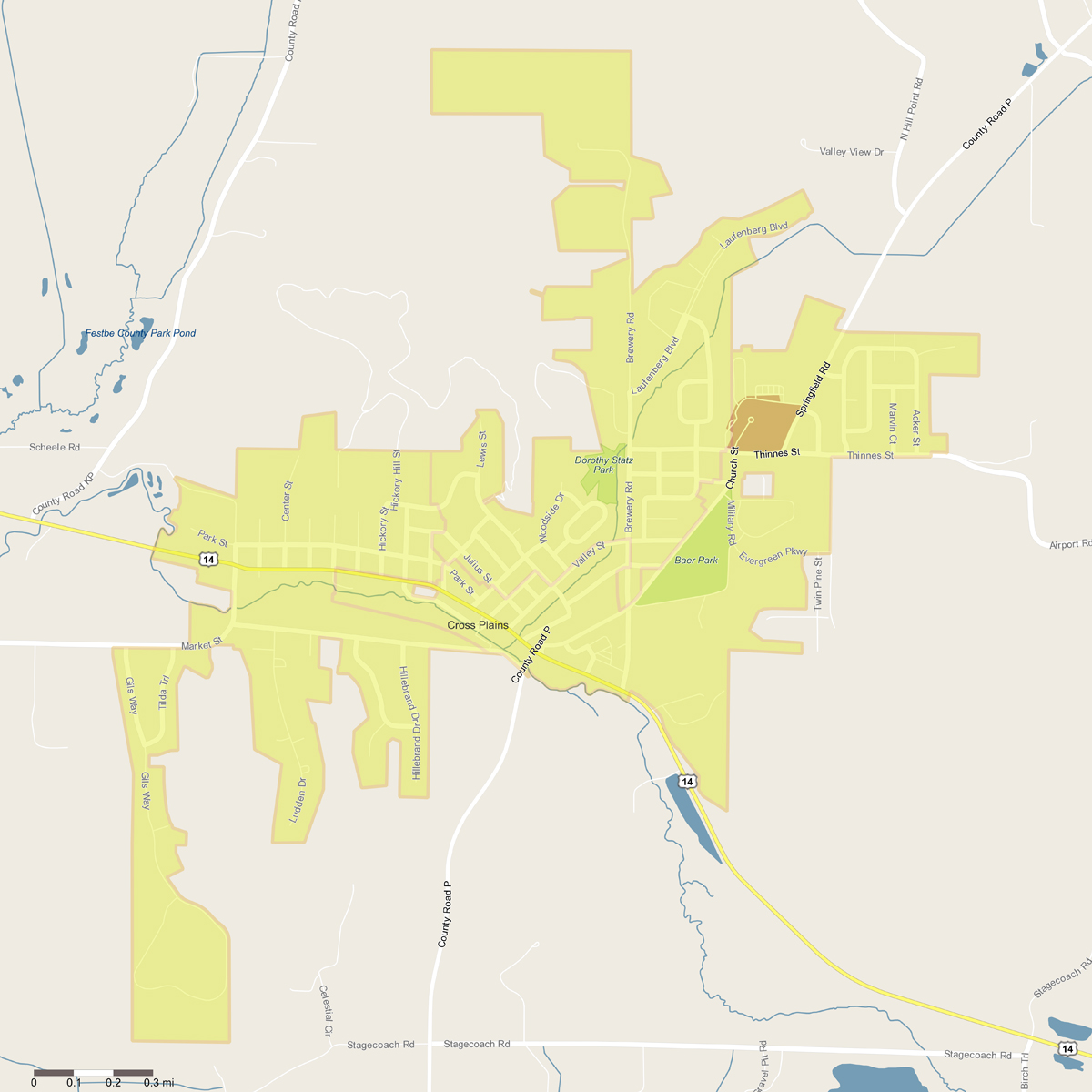 TDS Fiber Where We're Building in Cross Plains, WI