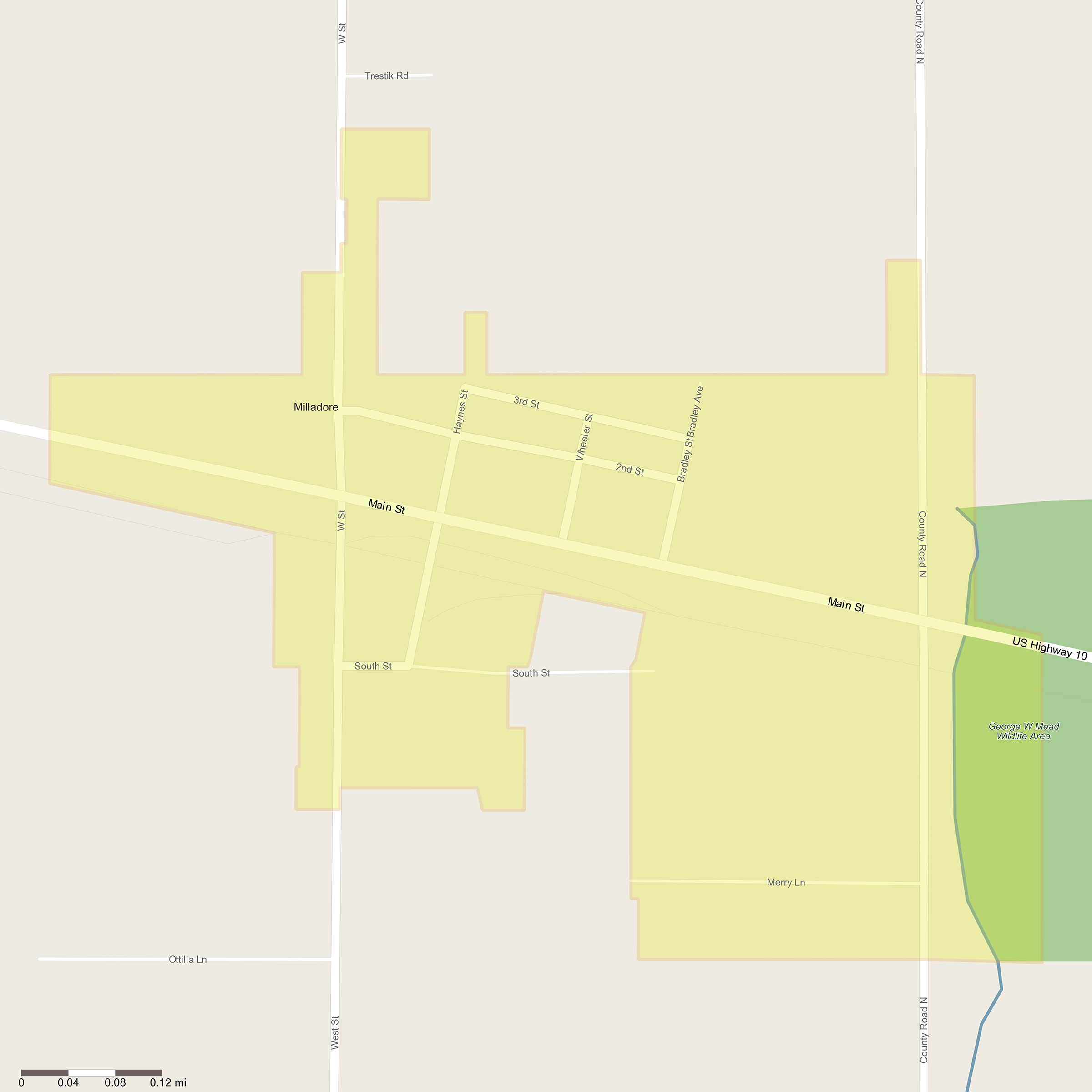 TDS Fiber Where We're Building in Milladore, WI