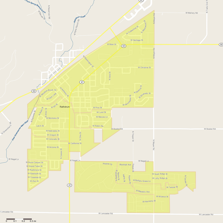 TDS Fiber Where We're Building in Rathdrum, ID