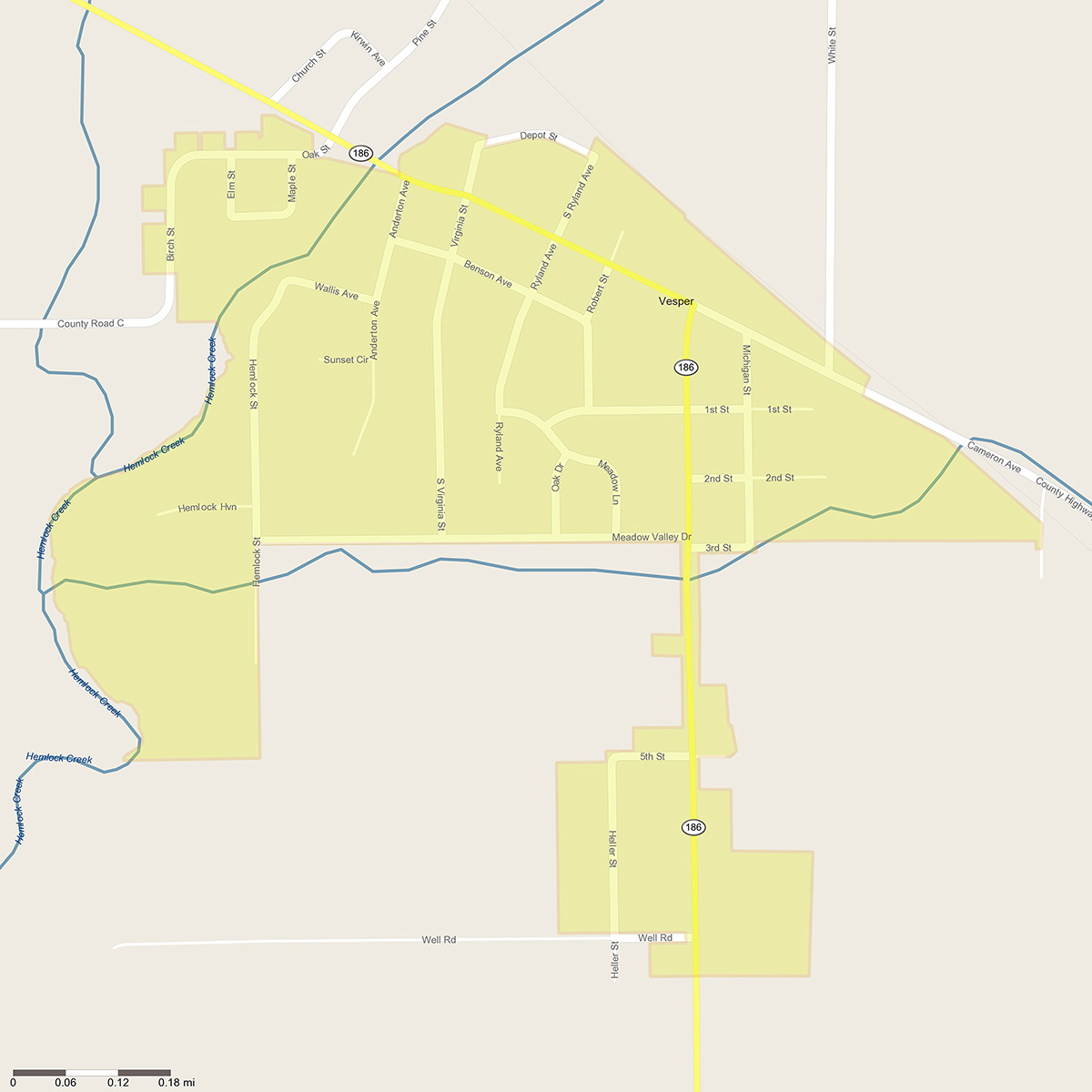 TDS Fiber Where We're Building in Vesper, WI